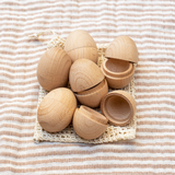 Hollow Wooden Easter Eggs